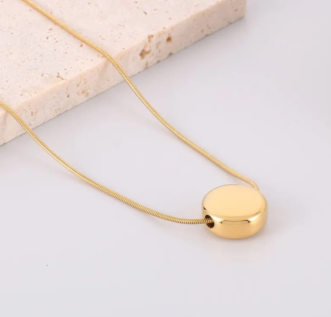 Cadena en oro y plata