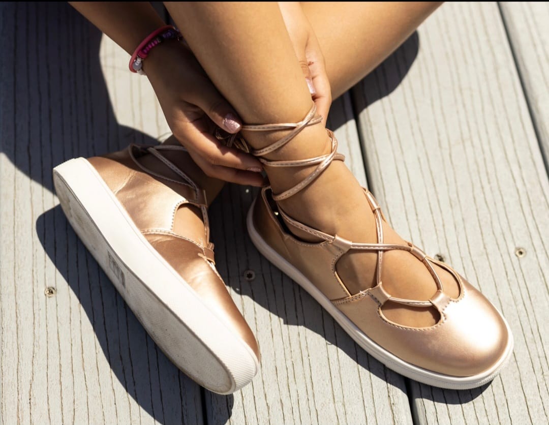 Zapatailla Balerina color dorado para dama